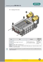 Предварительный просмотр 40 страницы UNTHA RS100-4-S Operating Manual