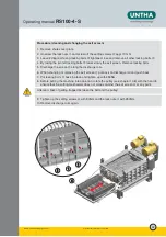 Предварительный просмотр 43 страницы UNTHA RS100-4-S Operating Manual