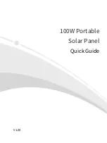 Preview for 1 page of UNV SLP-100W-A Quick Manual