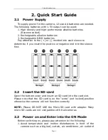 Preview for 7 page of Uovision Illuminator UV567 User Manual