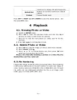 Preview for 9 page of Uovision PANDA UV535 User Manual