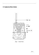 Preview for 3 page of Uovision UM785-4G Instruction Manual