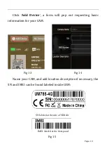 Preview for 15 page of Uovision UM785-4G Instruction Manual