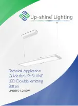 Preview for 1 page of Up-shine Lighting UP-DB15-1.2-45W Technical Application Manual