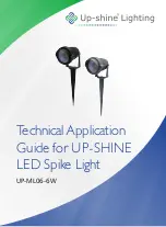 Up-shine Lighting UP-ML06-6W Technical Application Manual preview