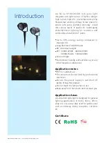 Preview for 2 page of Up-shine Lighting UP-ML06-6W Technical Application Manual