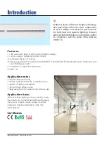 Preview for 2 page of Up-shine Lighting UP-PL30120-30W-A Technical Application Manual