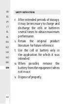 Preview for 233 page of UP 3276000697916 Instruction Manual