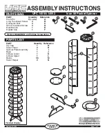 UPC 1455A Assembly Instructions Manual preview