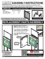 UPC 65454-A Assembly Instructions preview