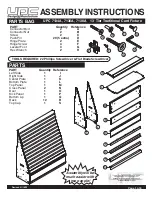 Preview for 1 page of UPC 7134A Assembly Instructions Manual