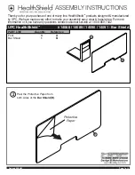 UPC Health Shield 14088 Assembly Instructions preview