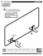 Preview for 3 page of UPC Health Shield 14088 Assembly Instructions