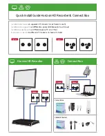 Preview for 1 page of UPC Horizon HD Quick Install Manual