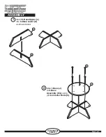 Preview for 2 page of UPC Icon 72 Pocket Spinner 1453A Assembly Instructions Manual