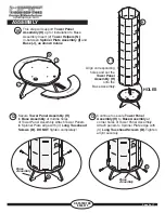 Preview for 6 page of UPC Icon 72 Pocket Spinner 1453A Assembly Instructions Manual