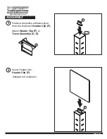 Preview for 4 page of UPC Post It Assembly Instructions