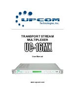 Preview for 1 page of upcom UC-16MX User Manual