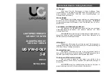 Upgrade UG VW-GOLF 5-R Installation Manual preview