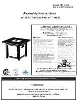 Preview for 1 page of Upland GFT-31823 Assembly Instructions Manual