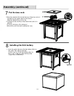 Preview for 10 page of Upland GFT-31823 Assembly Instructions Manual