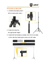 Предварительный просмотр 5 страницы Upland Umbrella Continuous Lighting Kit Quick Start Manual