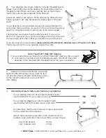 Preview for 5 page of Uplift Desk 2-Leg Height Adjustable Standing Desk Assembly And User Instructions Manual