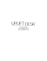 Preview for 12 page of Uplift Desk 2-Leg Height Adjustable Standing Desk Assembly And User Instructions Manual