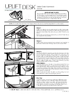 Uplift Desk ACC042 Manual preview