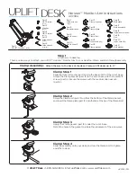 Uplift Desk ACC304 Instructions preview