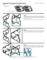 Preview for 1 page of Uplift Desk Bonnell Acoustic Puzzle Wall Quick Start Manual