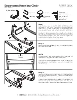 Preview for 1 page of Uplift Desk CHR463 Quick Start Manual