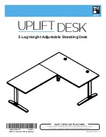 Uplift Desk FRM300 Instructions Manual preview