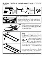 Uplift Desk KBT010 Manual preview