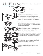 Uplift Desk MAT010 Instructions предпросмотр