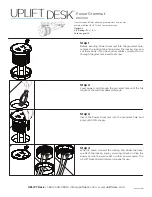 Uplift Desk PDC002 Instructions preview