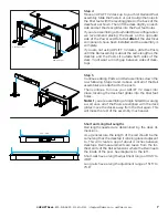 Предварительный просмотр 7 страницы Uplift Desk Power & Data Rail Installation Instructions Manual