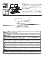 Preview for 2 page of Uplift Desk UDA116 Instructions