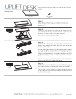 Uplift Desk UDA121 Instructions preview