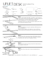 Preview for 1 page of Uplift Desk UPL140 Quick Start Manual