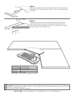 Предварительный просмотр 2 страницы Uplift Desk UPL143 Instructions