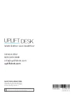 Preview for 16 page of Uplift Desk UPL961 Quick Start Manual