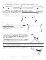 Preview for 4 page of UPLIFT 2-Leg Height Adjustable Standing Desk Directions For Assembly And Use