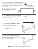 Preview for 5 page of UPLIFT 2-Leg Height Adjustable Standing Desk Directions For Assembly And Use