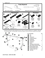 Preview for 3 page of UPLIFT UPL921-T Assembly And Use Manual