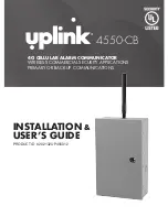 Предварительный просмотр 1 страницы Uplink 202132UP455012 Installation & User Manual