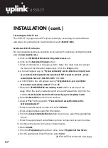 Предварительный просмотр 28 страницы Uplink 202132UP455013 Installation & User Manual