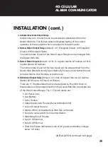 Предварительный просмотр 31 страницы Uplink 202132UP455013 Installation & User Manual