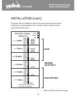 Preview for 14 page of Uplink CDMAEX Installation & User Manual