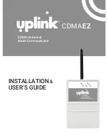 Uplink CDMAEZ Installation & User Manual preview